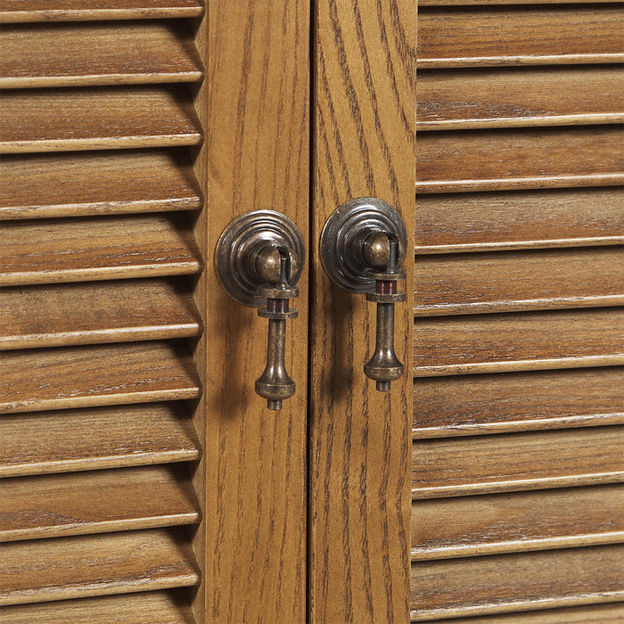 Louvre 4 Door Buffet in Elm
