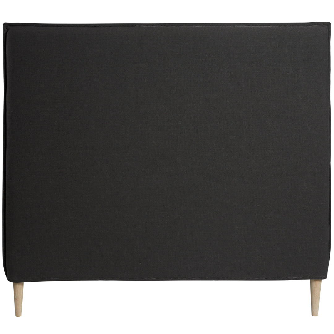 Sloane Tuft Bedhead in Charcoal - Queen