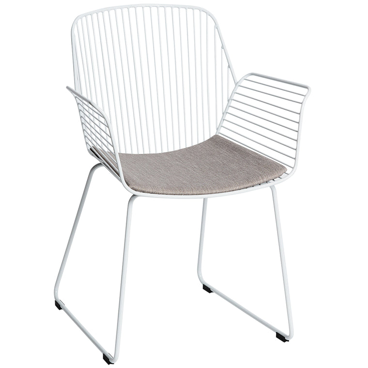 Alto Rebello Armchair in White