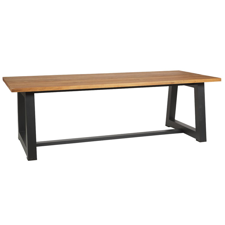 Catalina Baja Outdoor Dining Table 260cm Black
