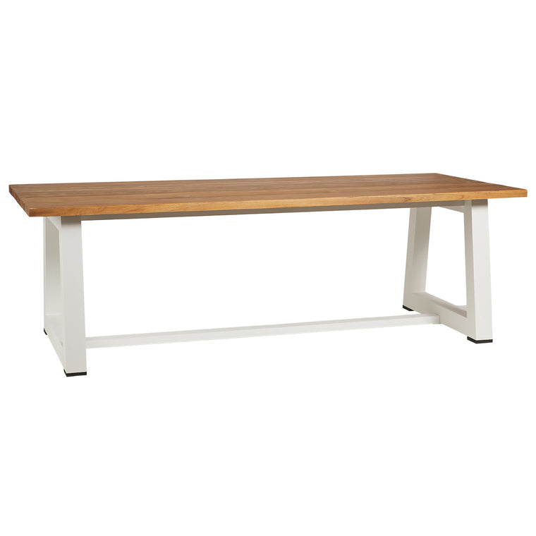 Catalina Baja Outdoor Dining Table White 260cm