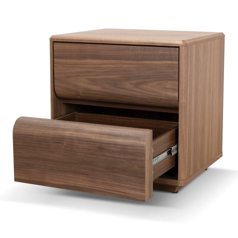 Annika Bedside Table - Walnut