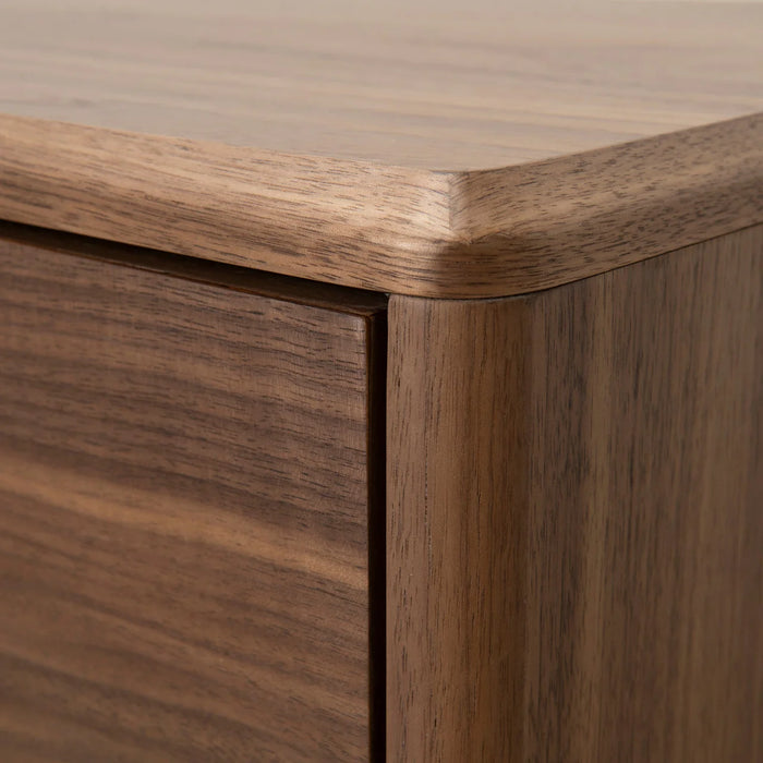 Annika Bedside Table - Walnut