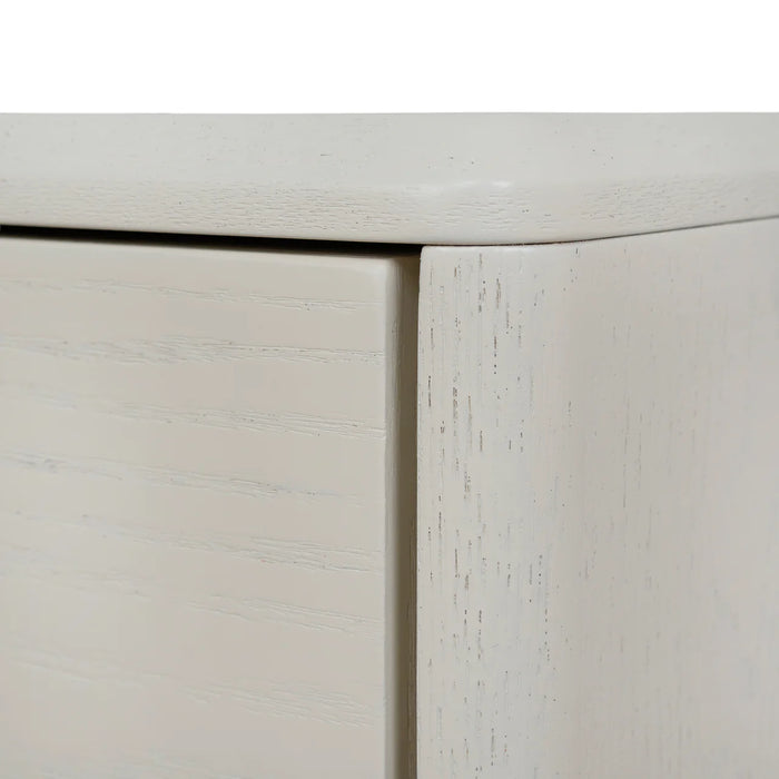 Annika Bedside Table - Ivory Oat
