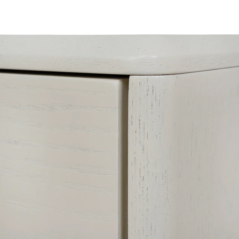 Annika Bedside Table - Ivory Oat