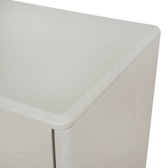 Annika Bedside Table - Ivory Oat