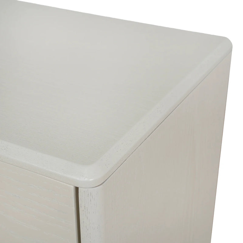 Annika Bedside Table - Ivory Oat