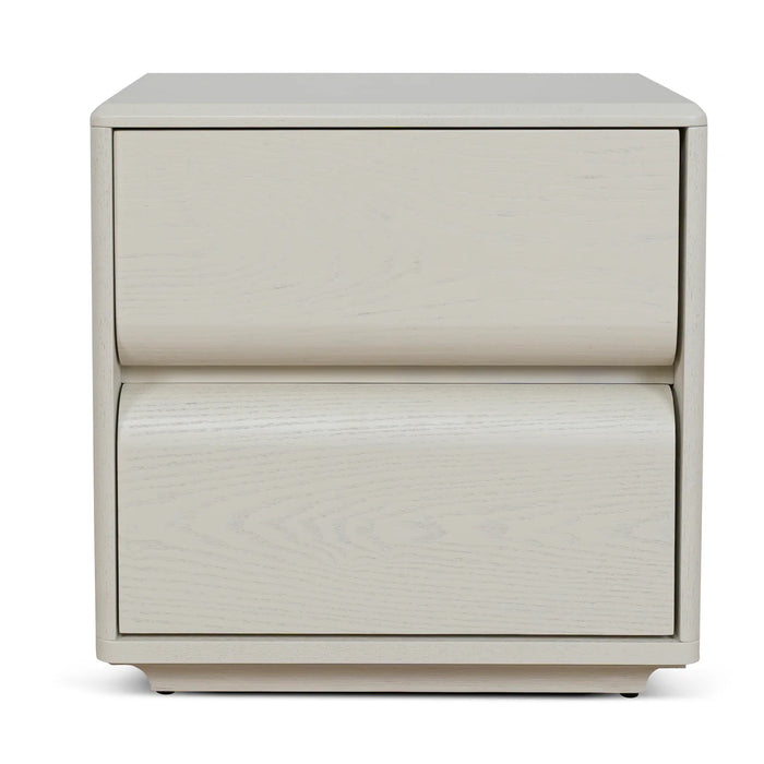 Annika Bedside Table - Ivory Oat