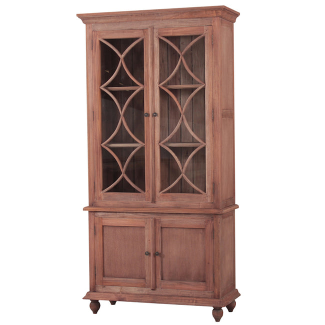 Country Cottage Display Cabinet Natural