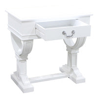 Curtis Decorator Bedside Table White