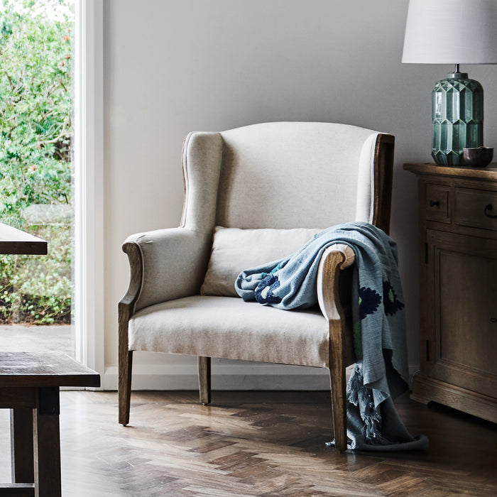 Mayfair Linen Armchair